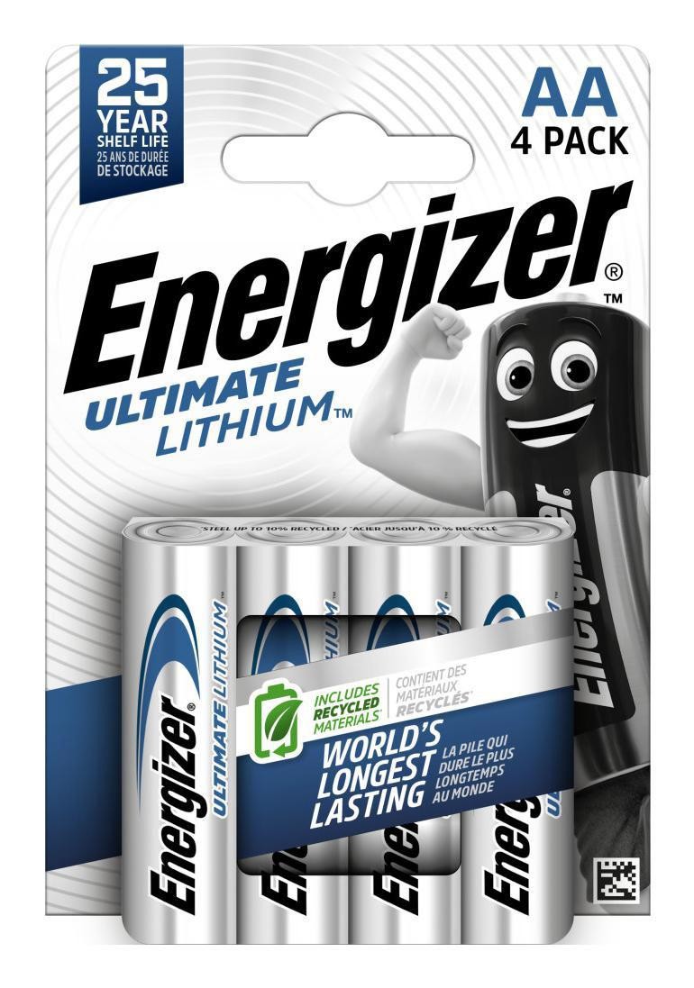 Energizer Batterie Lithium, Mignon, Aa,