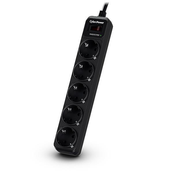 CyberPower Surge Protector Black 5 Ac