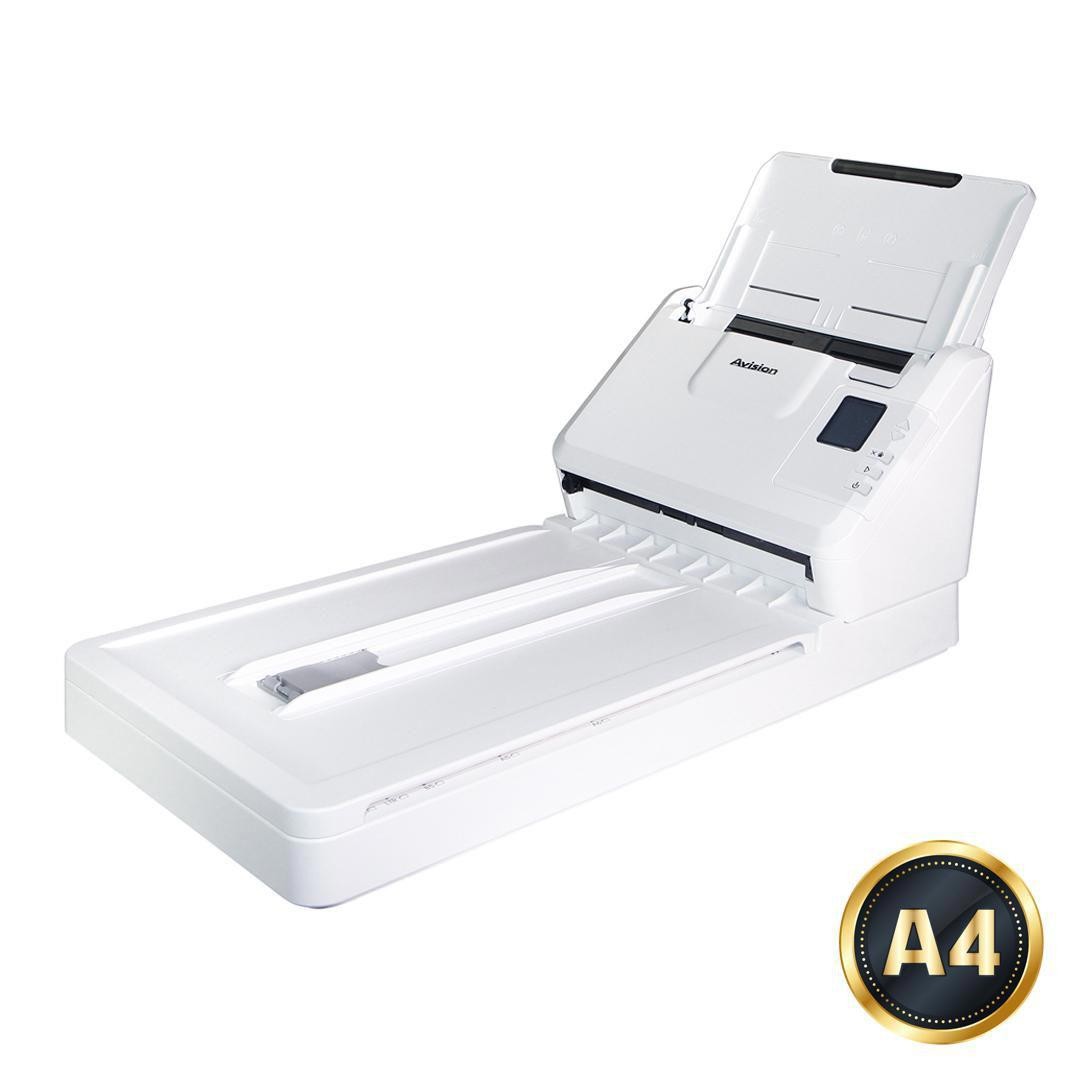 Avision Ad340Gfn Flatbed & Adf