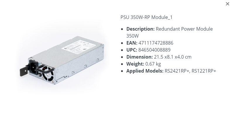 Synology Power Module