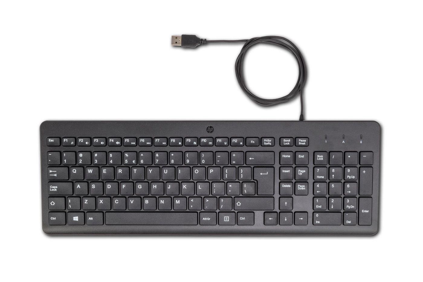 HP 150 Wired Keyboard Euro