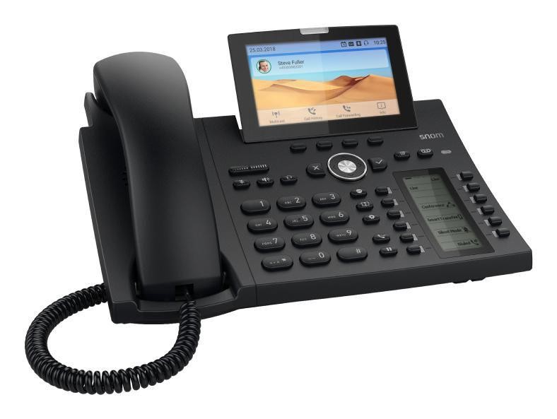 Snom D385N Ip Phone Black 12 Lines