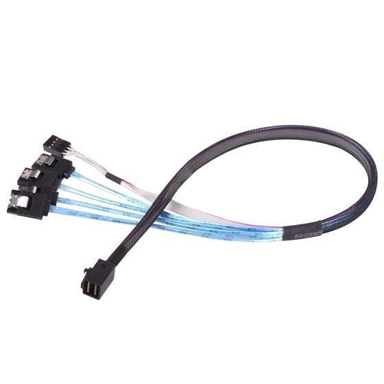 SilverStone CPS05 0.5 M Black, Blue, White