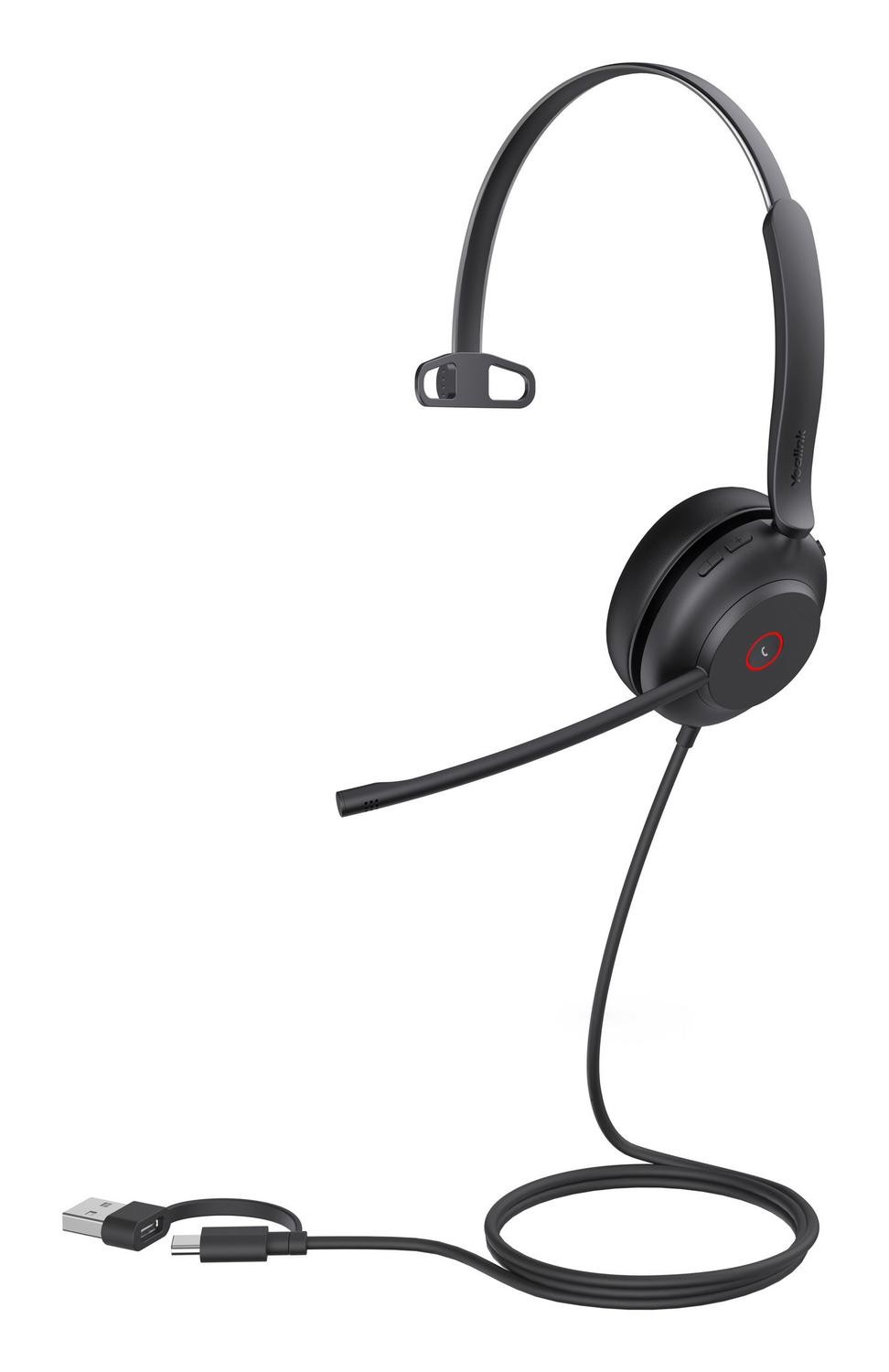 Yealink Uh37 Mono - Headset - On-Ear