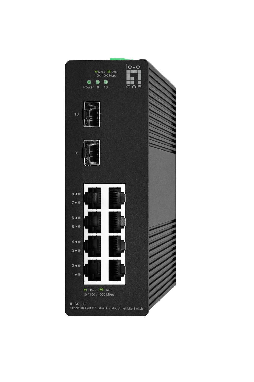 Level One Hilbert 10-Port Industrial