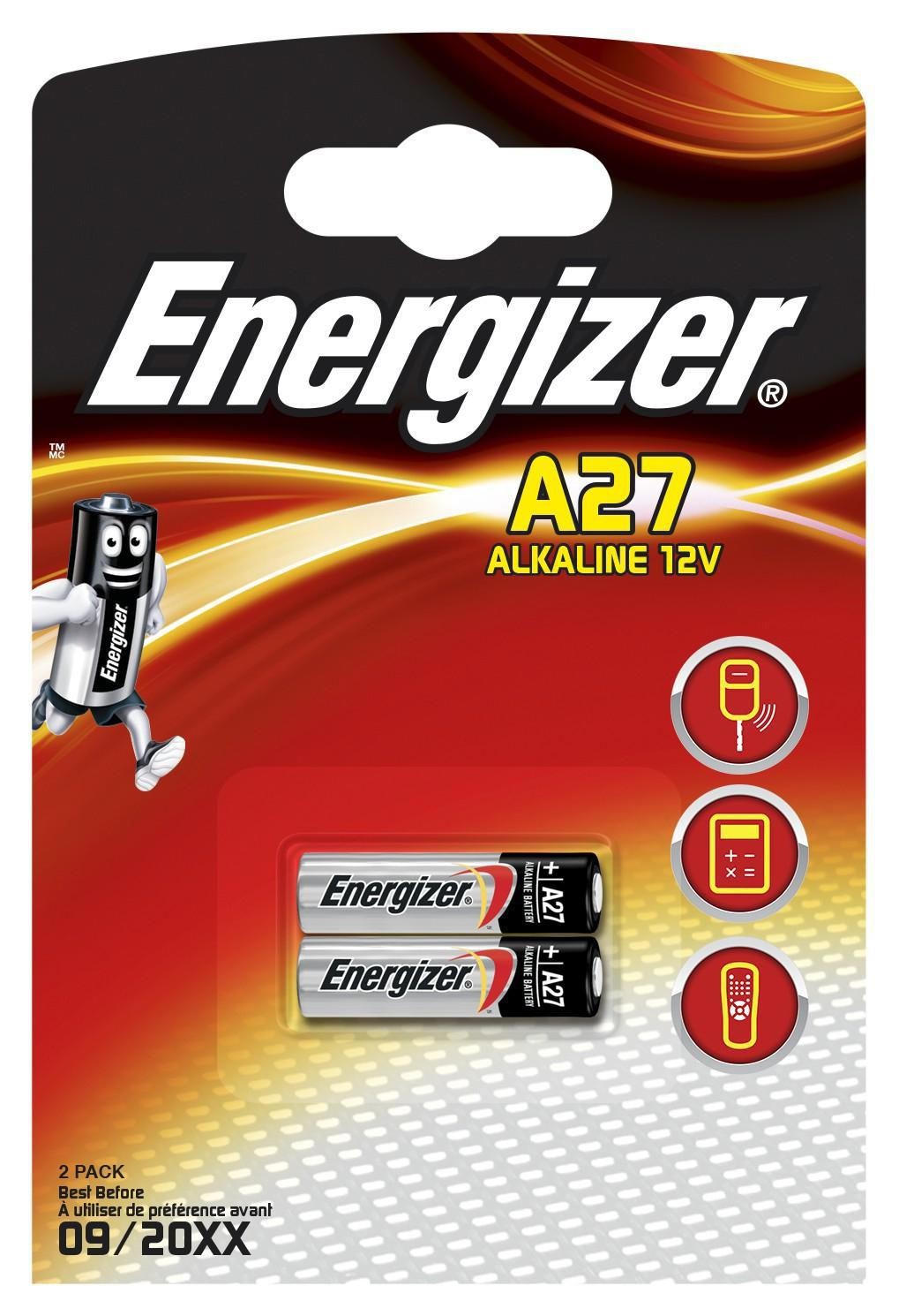 Energizer Alkaline A27 2PK