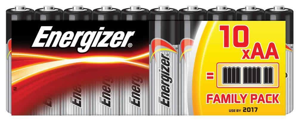 Energizer Power Aa/E91 10PK Tray