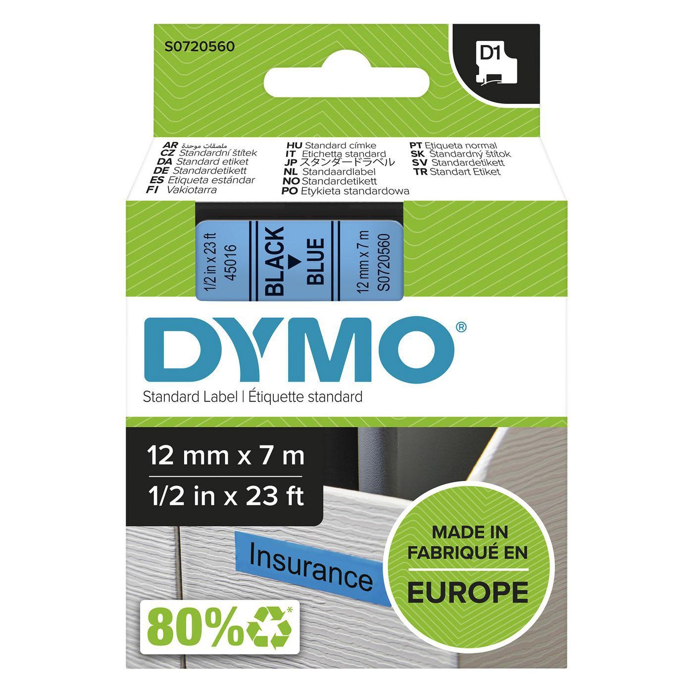 Dymo D1 Standard 12MM