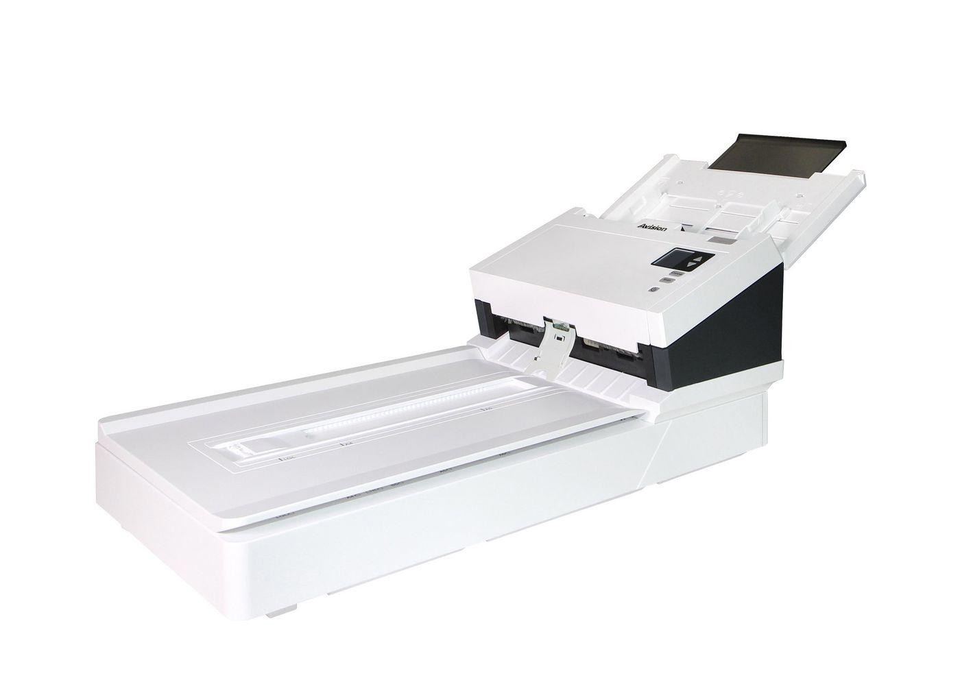 Avision Ad345Gfn Adf Scanner 1200 X