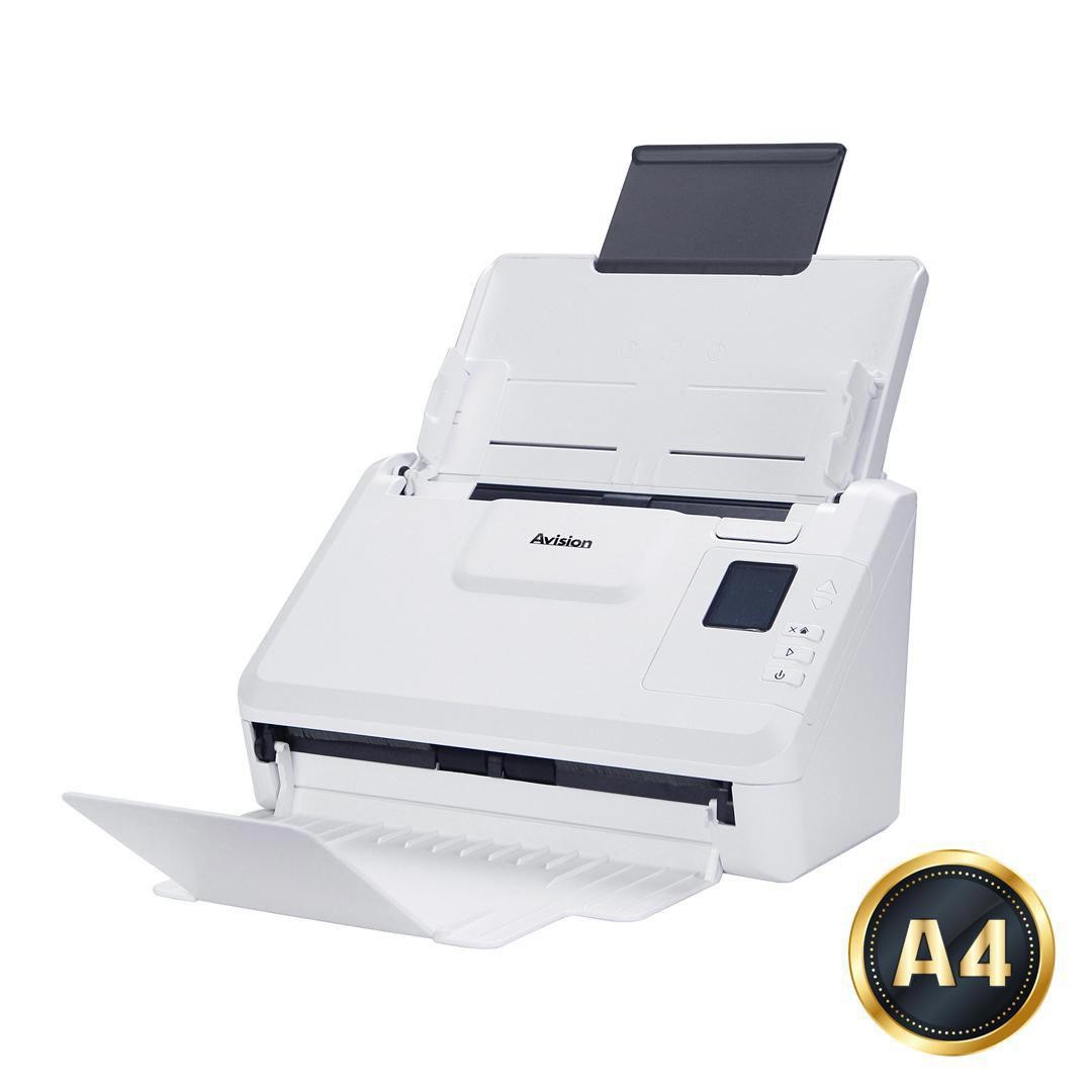 Avision Ad340Gwn Adf Scanner 1200 X