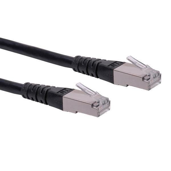 Roline S/Ftp Patch Cord Cat.6, Black