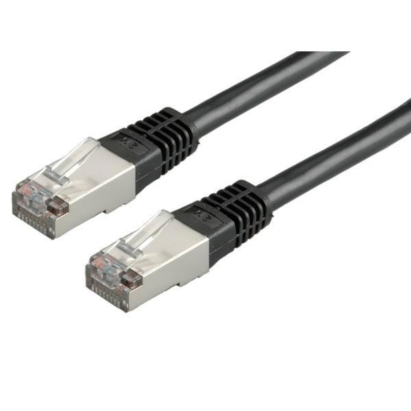 Roline FTP Patch Cord Cat.5E, Black