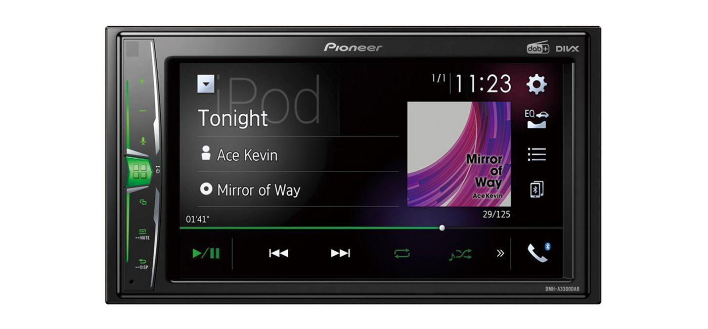 Pioneer Car Media Receiver Black