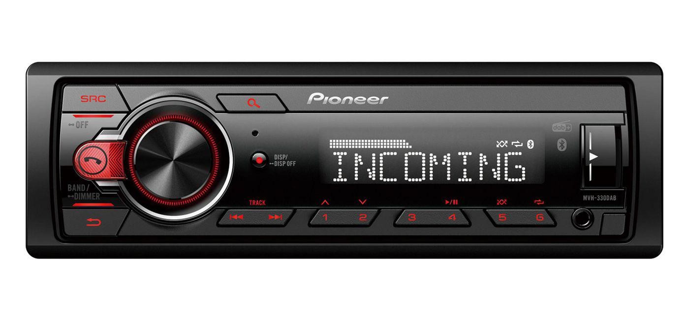 Pioneer Car Media Receiver Black 200