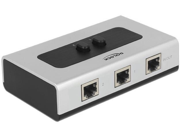 Delock RJ45 Switch 21 + 12 Bidirc.