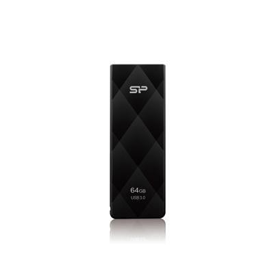 Silicon Power Blaze B20 32 GB USB 3.0 Flash Drive - Matte Black