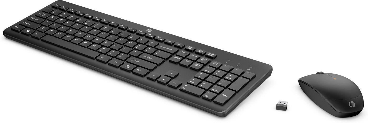 HP Wireless Keyboard Mouse Nor