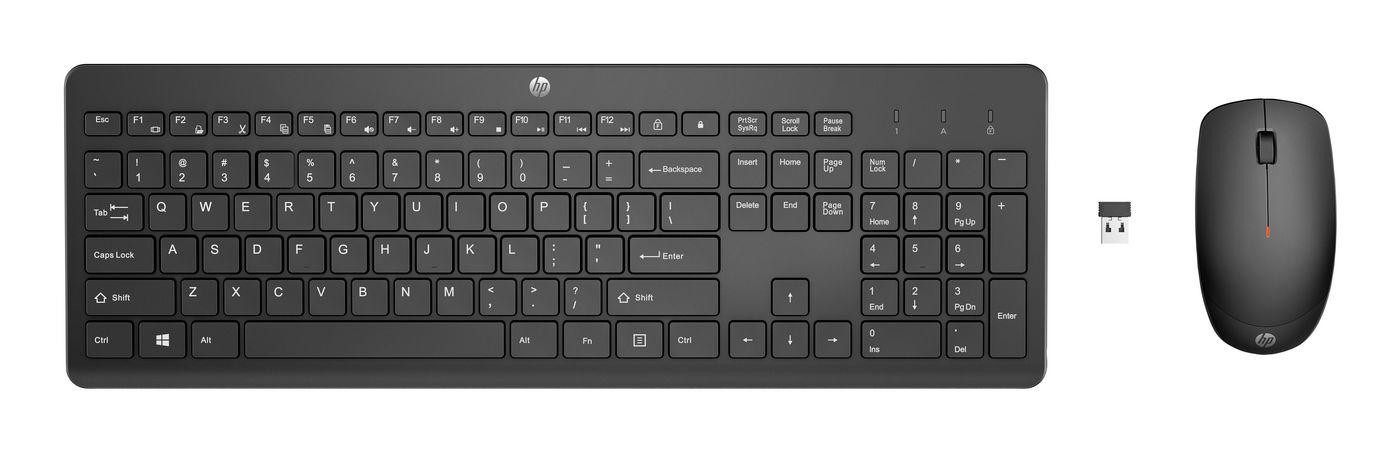 HP Wireless Keyboard Mouse Den