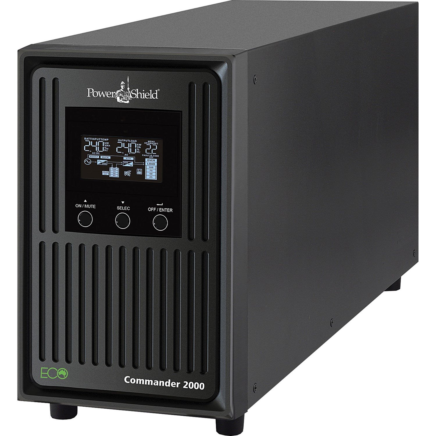 PowerShield Commander 1100Va / 990W Line Interactive Pure Sine Wave Tower Ups