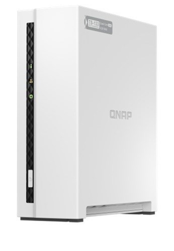 Qnap 1-Bay Nas (No Disk), Arm QC 2.0GHz, 2GB, GbE(2), Usb(3), TWR, 2YR WTY