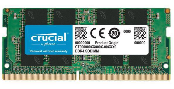 Micron Crucial 16GB (1x16GB) DDR4 Sodimm 3200MHz CL22 1.2V Notebook Laptop Memory Ram