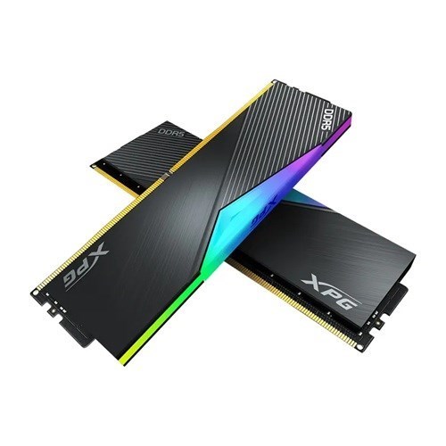 AData Lancer, DDR5, RGB Black, 6400MHz, 32GB Kit (16GB X 2), U-Dimm, CL 32-39-39, 1.35V, Limited Lifetime Warranty