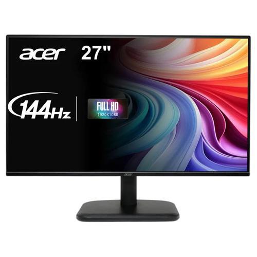 Acer 27" 16:9,IPS,FHD(1920x1080),1ms,144Hz,1500:1,250nits,VGAx1,HDMI(1.4)x1,Tilt,VESA 100x100,Cable Included HDMIx1,3YR Wty(Paper Package)