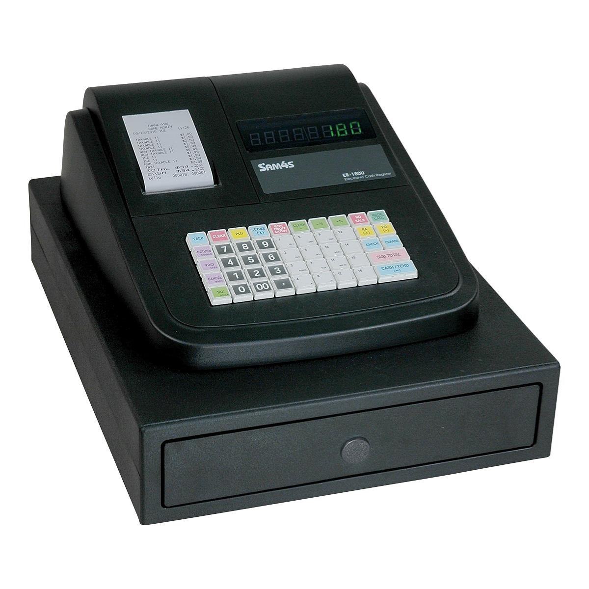 Sam4s ER-180 Electronic Cash Register - We program and deliver to you!